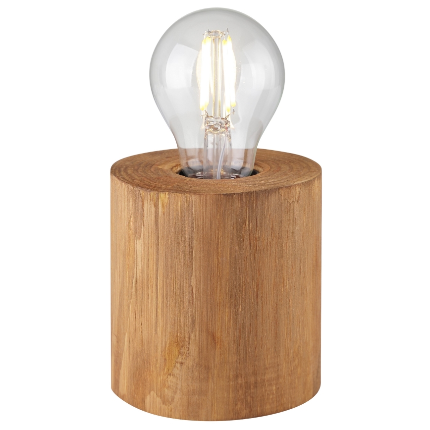 Brilliant - Lampă de masă WOODRA 1xE27/20W/230V din pin