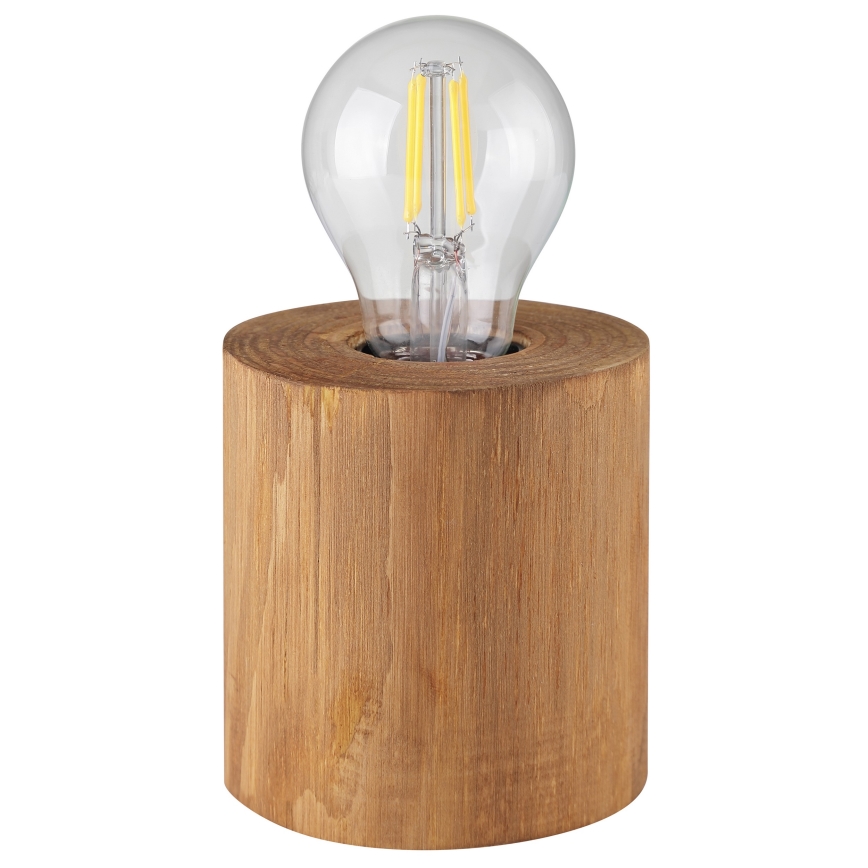 Brilliant - Lampă de masă WOODRA 1xE27/20W/230V din pin