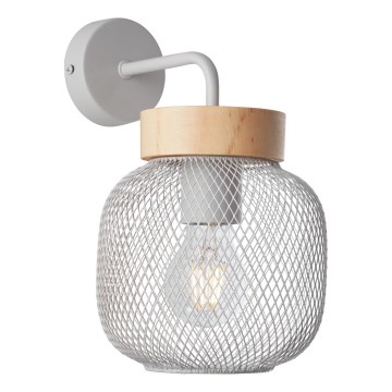 Brilliant - Lampă de perete GIADA 1xE27/40W/230V gri