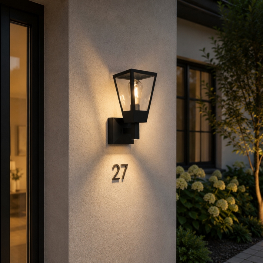 Brilliant - Lampă de perete pentru exterior WESTDLIFF 1xE27/20W/230V IP44 antracit