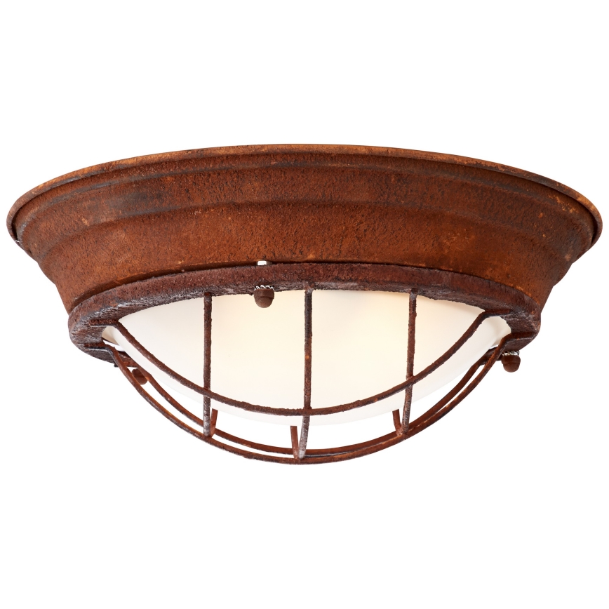 Brilliant - Lampă de tavan TYPHOON 2xE27/30W/230V maro