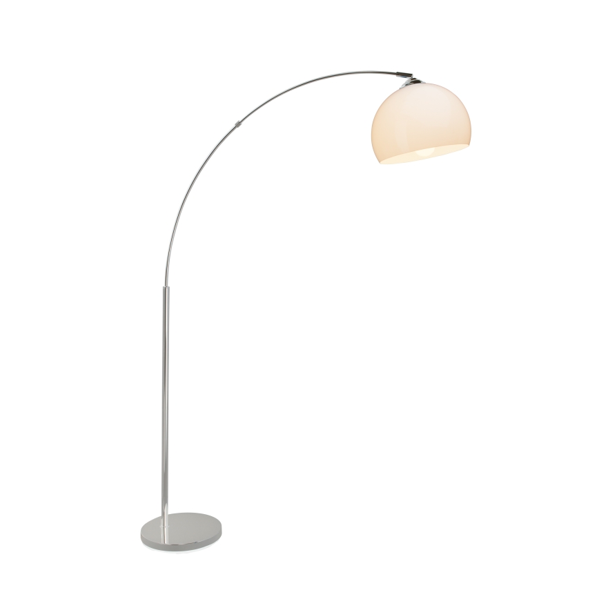 Brilliant - Lampadar VESSA 1xE27/60W/230V crom lucios/alb