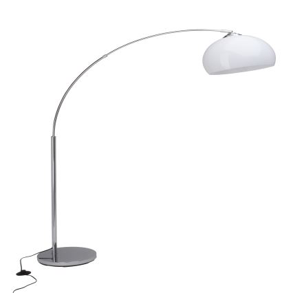Brilliant - Lampadar VESSA 1xE27/60W/230V crom lucios/alb