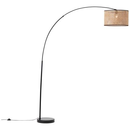 Brilliant - Lampadar WILEY 1xE27/60W/230V negru/bej