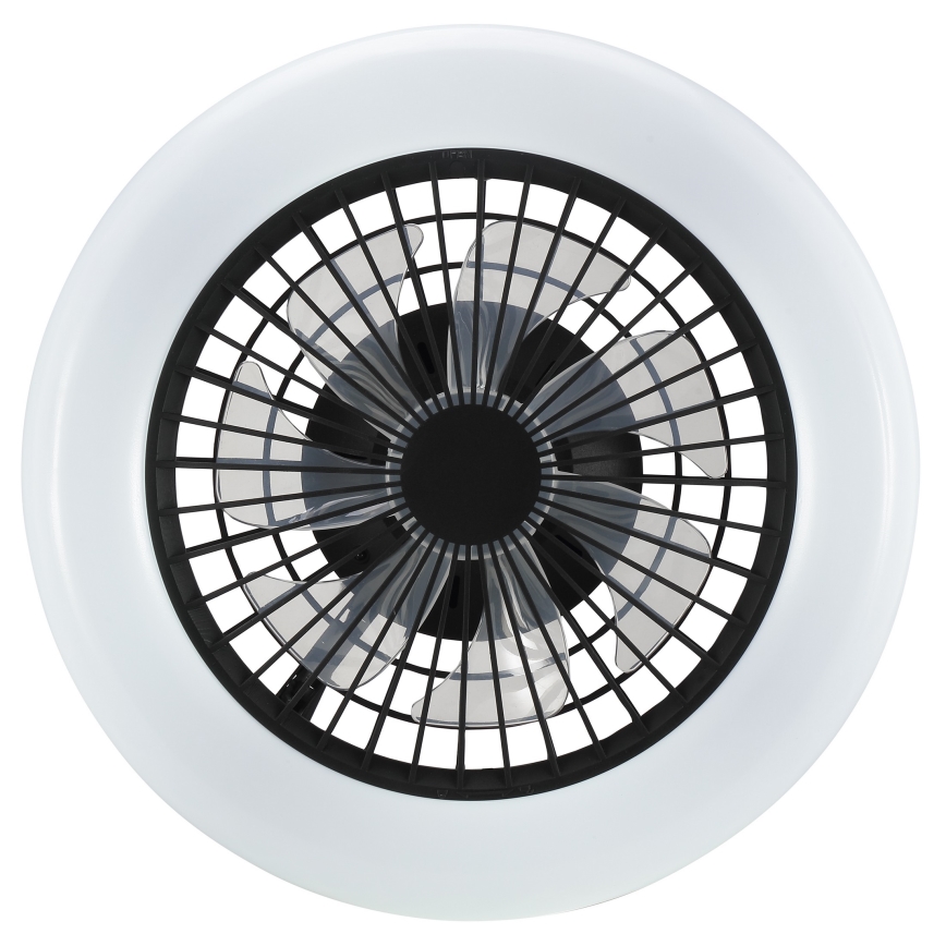 Brilliant - Lampă de tavan LED reglabilă cu ventilator MONTERO LED/20W/230V 2700-6500K Ø 42 cm negru + telecomandă