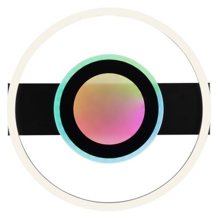 Brilliant - Plafonieră LED RGBW reglabilă MAUREEN LED/20W/230V 3000-6500K neagră + telecomandă