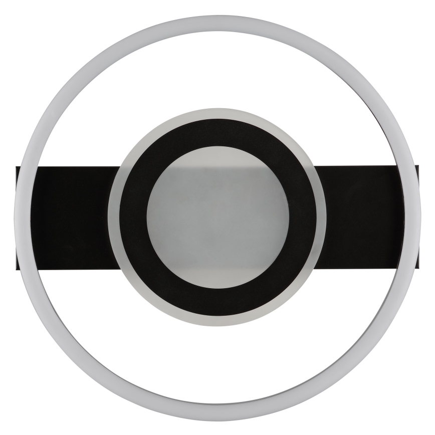 Brilliant - Plafonieră LED RGBW reglabilă MAUREEN LED/20W/230V 3000-6500K neagră + telecomandă