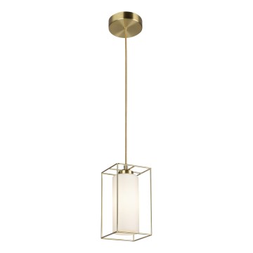 Brilliant - Lustră pe cablu DOLLY 1xE27/20W/230V aurie