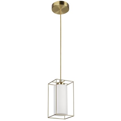 Brilliant - Lustră pe cablu DOLLY 1xE27/20W/230V aurie