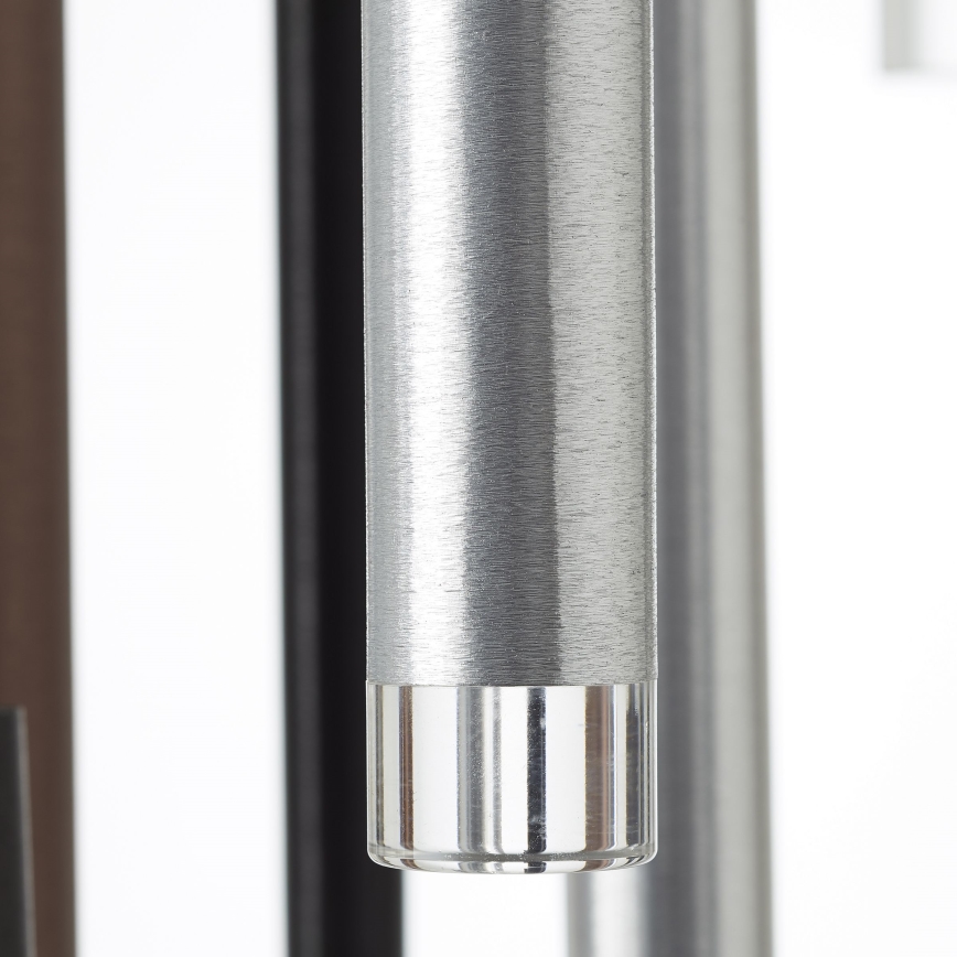 Brilliant - Lustră LED dimerizabilă pe cablu CEMBALO LED/70W/230V crom mat/negru/maro