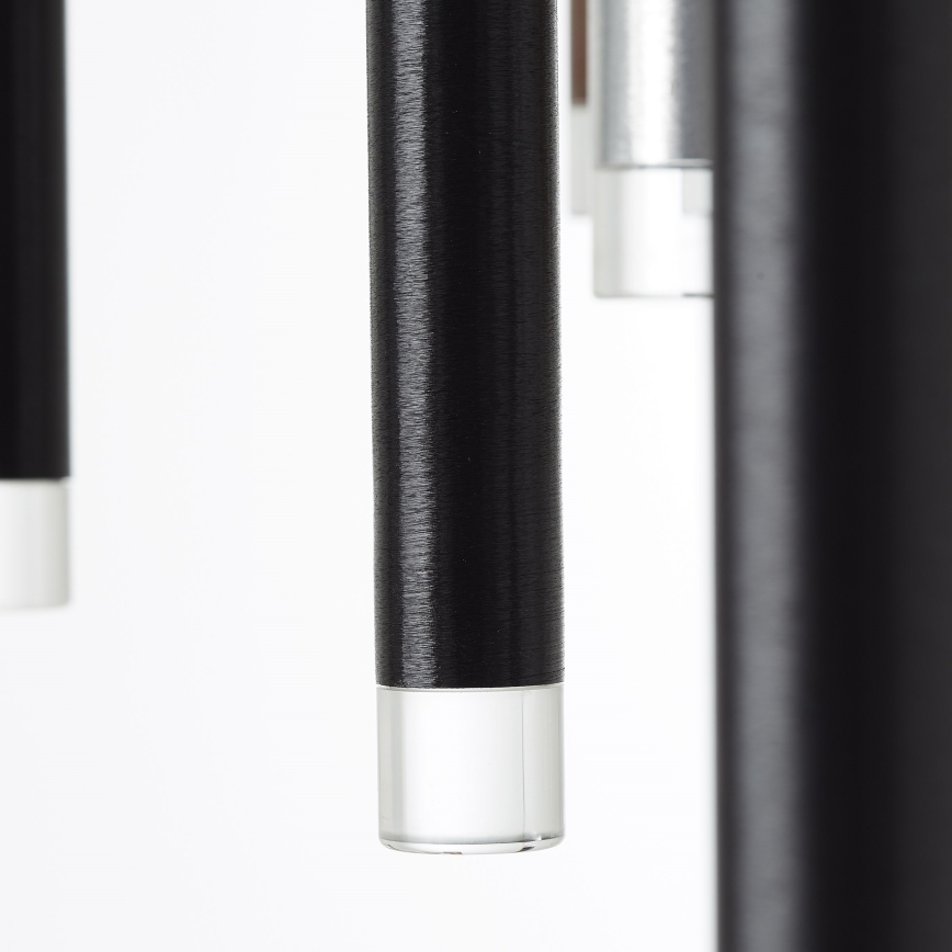 Brilliant - Lustră LED dimerizabilă pe cablu CEMBALO LED/70W/230V crom mat/negru/maro