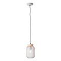 Brilliant - Pendul pe cablu GIADA, 1xE27/40W/230V, Ø 16 cm, gri