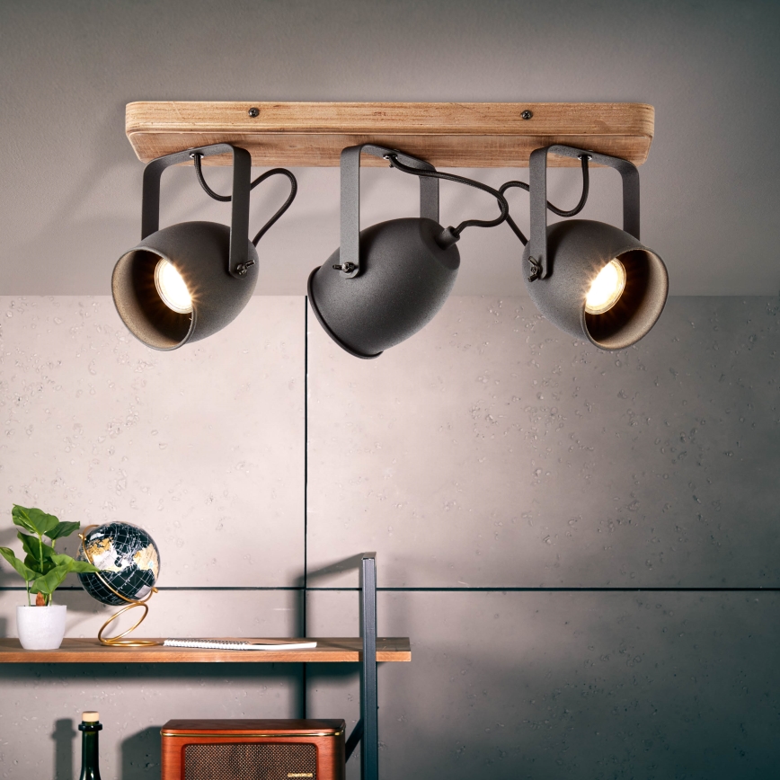 Brilliant - Plafonieră cu spoturi CROWTON 3xGU10/6W/230V pin