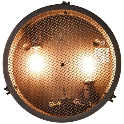 Brilliant - Plafonieră de tavan ZOIS 2xE27/28W/230V, Ø 34 cm