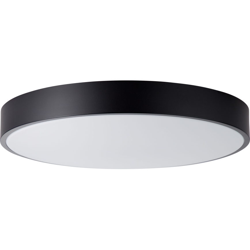 Brilliant - Plafonier LED SLIMLINE reglabil, 60 W, 230 V, 3000–6500 K, Ø 49 cm, negru + telecomandă