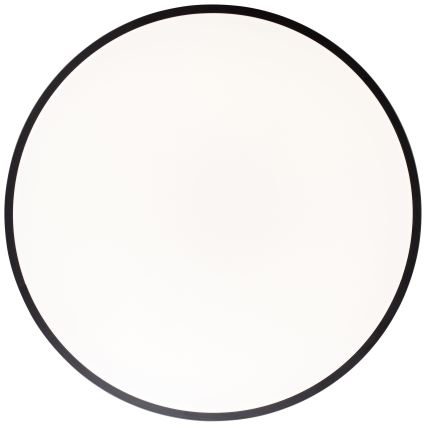 Brilliant - Plafonier LED SLIMLINE reglabil, 60 W, 230 V, 3000–6500 K, Ø 49 cm, negru + telecomandă