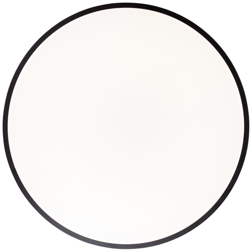 Brilliant - Plafonier LED SLIMLINE reglabil, 60 W, 230 V, 3000–6500 K, Ø 49 cm, negru + telecomandă