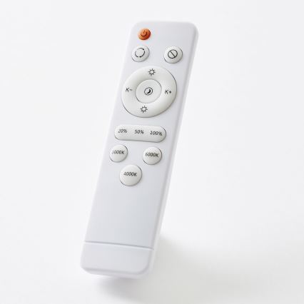 Brilliant - Plafonier LED SLIMLINE reglabil, 60 W, 230 V, 3000–6500 K, Ø 49 cm, negru + telecomandă