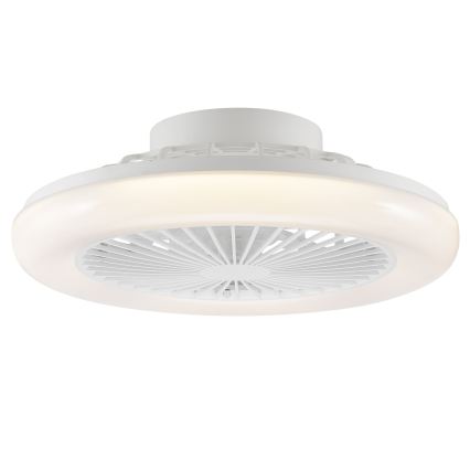 Brilliant - Plafonieră LED reglabilă cu ventilator MONTERO LED/20W/230V 2700-6500K Ø 42 cm albă + telecomandă
