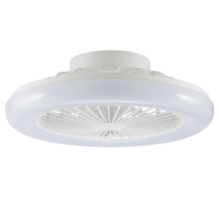 Brilliant - Plafonieră LED reglabilă cu ventilator MONTERO LED/20W/230V 2700-6500K Ø 42 cm albă + telecomandă