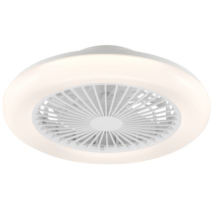 Brilliant - Plafonieră LED reglabilă cu ventilator MONTERO LED/20W/230V 2700-6500K Ø 42 cm albă + telecomandă