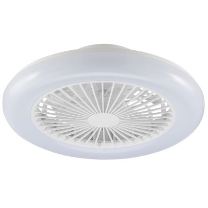 Brilliant - Plafonieră LED reglabilă cu ventilator MONTERO LED/20W/230V 2700-6500K Ø 42 cm albă + telecomandă