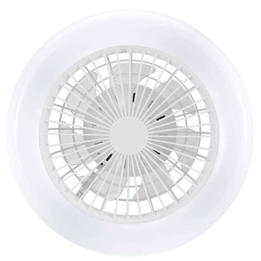 Brilliant - Plafonieră LED reglabilă cu ventilator MONTERO LED/20W/230V 2700-6500K Ø 42 cm albă + telecomandă