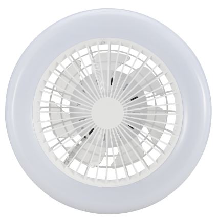Brilliant - Plafonieră LED reglabilă cu ventilator MONTERO LED/20W/230V 2700-6500K Ø 42 cm albă + telecomandă