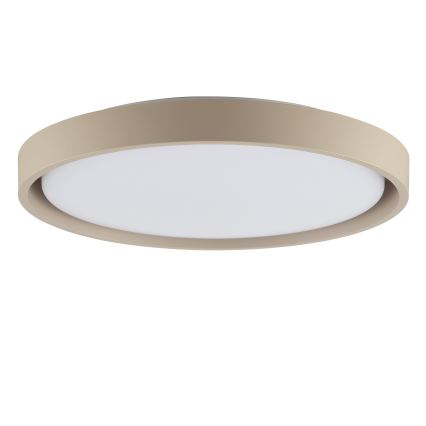 Brilliant - Plafonieră LED dimabilă SANOZ LED/24W/230V 3000-6500K diam. 41 cm bej + telecomandă