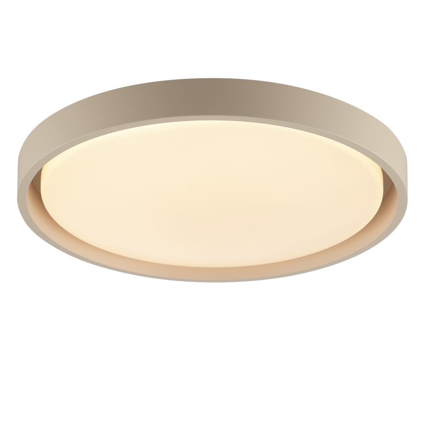 Brilliant - Plafonieră LED dimabilă SANOZ LED/24W/230V 3000-6500K diam. 41 cm bej + telecomandă