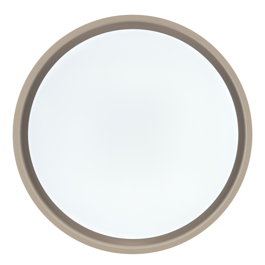 Brilliant - Plafonieră LED dimabilă SANOZ LED/24W/230V 3000-6500K diam. 41 cm bej + telecomandă