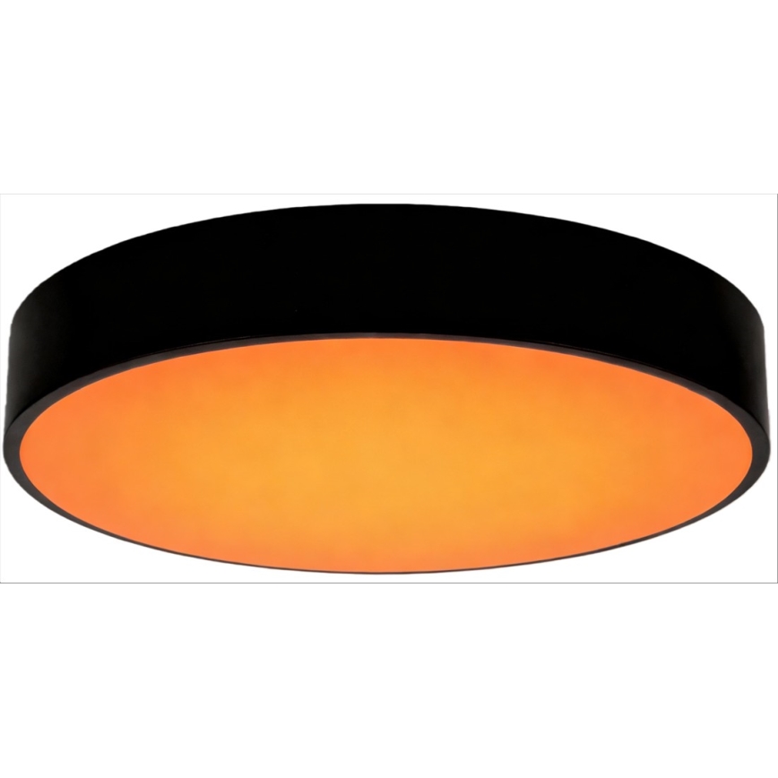 Brilliant - Plafonieră LED dimmabilă SLIMLINE LED/50W/230V 1800-6500K diametru 49 cm neagră + telecomandă
