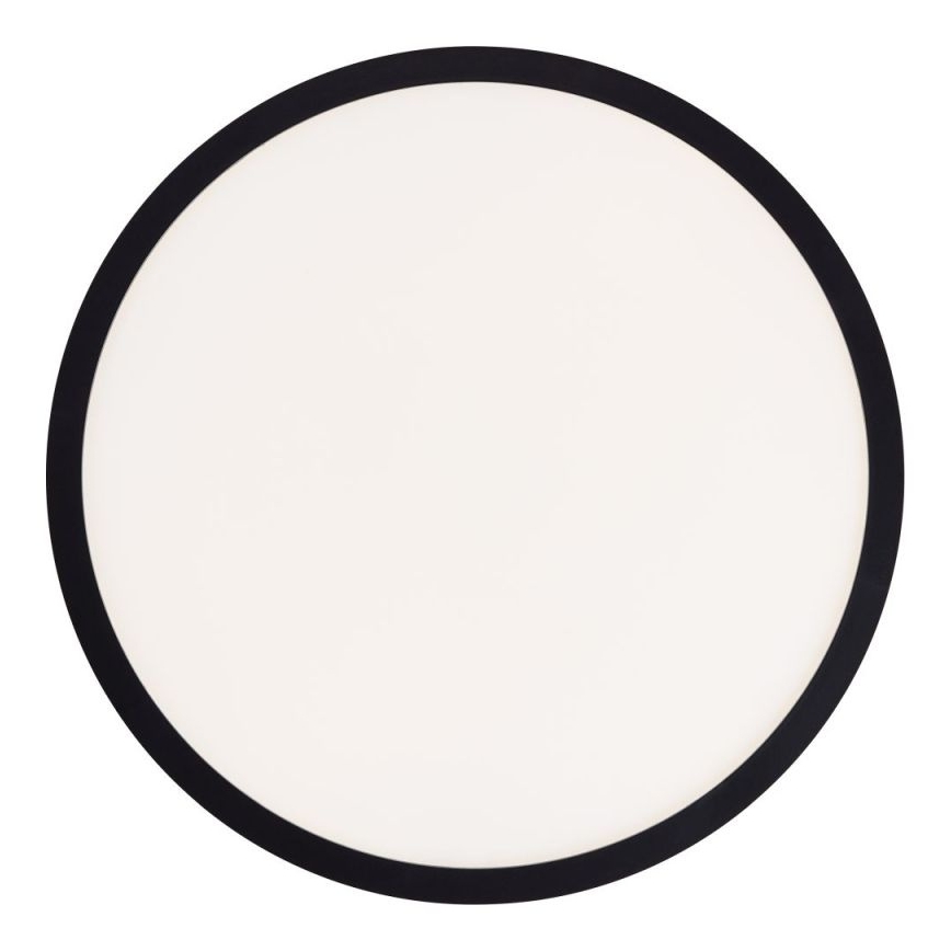 Brilliant - Plafonieră LED dimabilă SORELL, 24W/230V, 3000-6500K, Ø 42 cm, negru + telecomandă