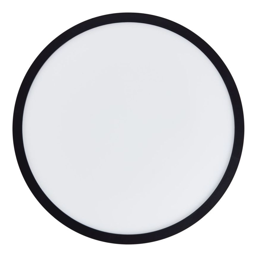 Brilliant - Plafonieră LED dimabilă SORELL, 24W/230V, 3000-6500K, Ø 42 cm, negru + telecomandă