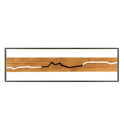 Brilliant - Plafonieră LED cu dimmer THUNDER LED/42W/230V, finisaj pin