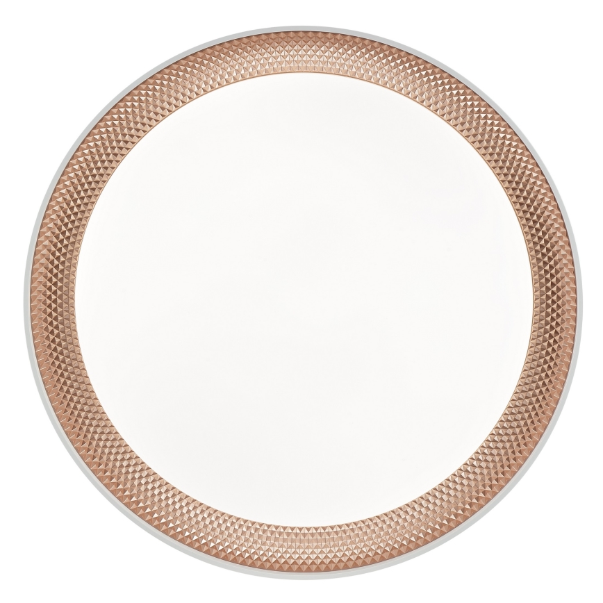 Brilliant - Plafonieră LED reglabilă WALDO LED/24W/230V 3000-6500K Ø 38,5 cm alb/aur roz + telecomandă