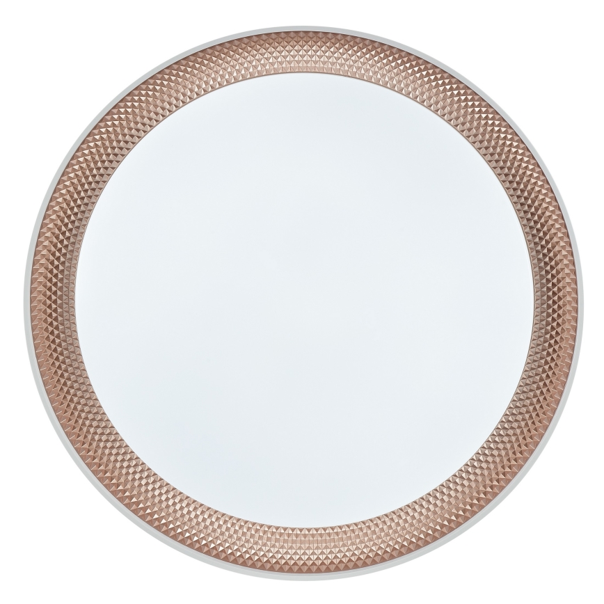 Brilliant - Plafonieră LED reglabilă WALDO LED/24W/230V 3000-6500K Ø 38,5 cm alb/aur roz + telecomandă