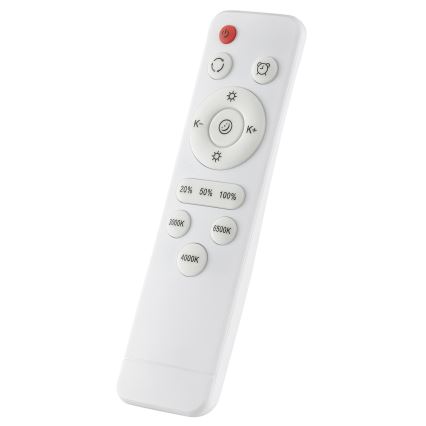 Brilliant - Plafonieră LED reglabilă WALDO LED/24W/230V 3000-6500K Ø 38,5 cm alb/aur roz + telecomandă