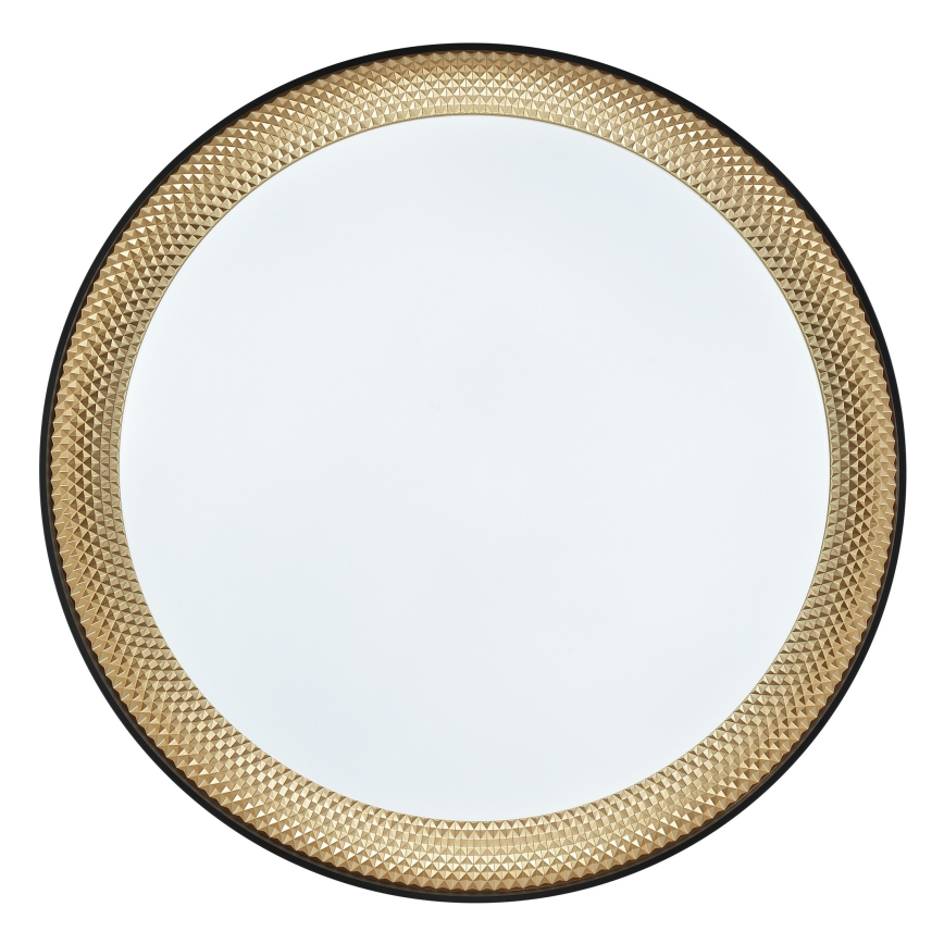Brilliant - Plafonieră LED dimabilă WALDO LED/24W/230V 3000-6500K Ø 38,5 cm negru/auriu + telecomandă