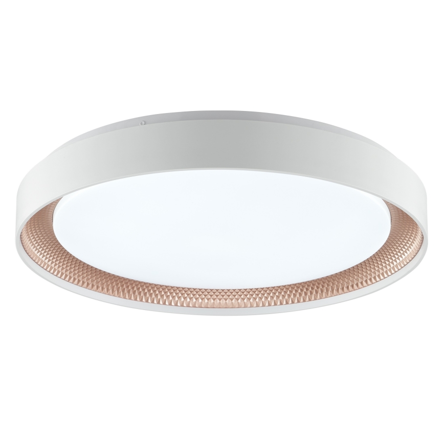 Brilliant - Plafonieră LED reglabilă WALDO LED/36W/230V 3000-6500K Ø 48,5 cm albă/aur roz + telecomandă