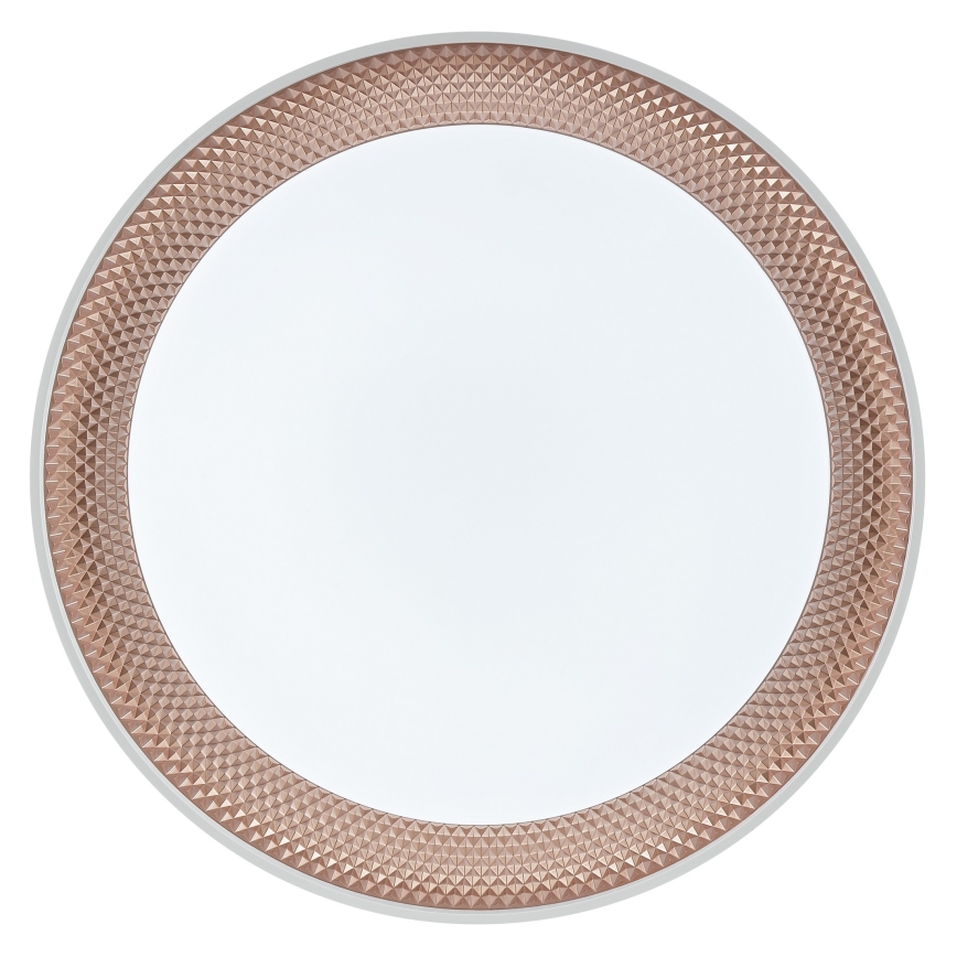 Brilliant - Plafonieră LED reglabilă WALDO LED/36W/230V 3000-6500K Ø 48,5 cm albă/aur roz + telecomandă