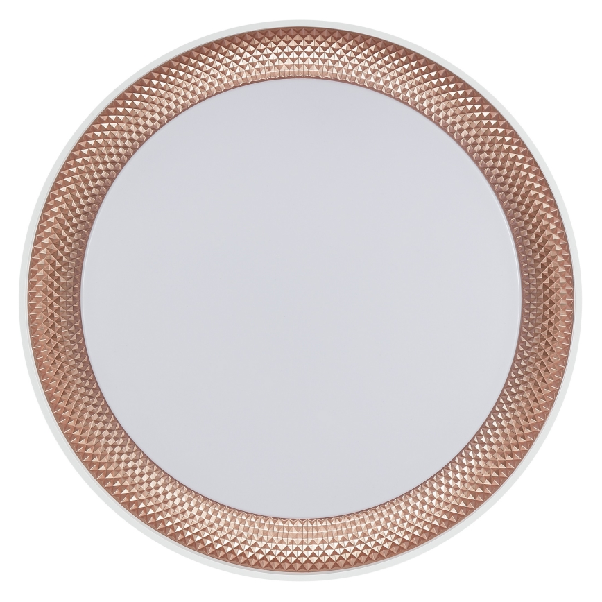 Brilliant - Plafonieră LED reglabilă WALDO LED/36W/230V 3000-6500K Ø 48,5 cm albă/aur roz + telecomandă