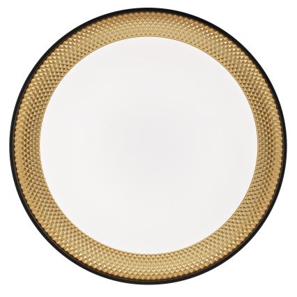 Brilliant - Plafonieră LED dimabilă WALDO LED/36W/230V 3000-6500K Ø 48,5 cm negru/auriu + telecomandă inclusă