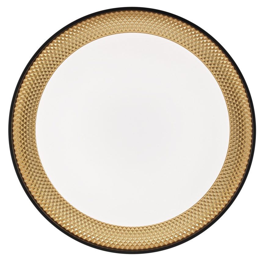 Brilliant - Plafonieră LED dimabilă WALDO LED/36W/230V 3000-6500K Ø 48,5 cm negru/auriu + telecomandă inclusă