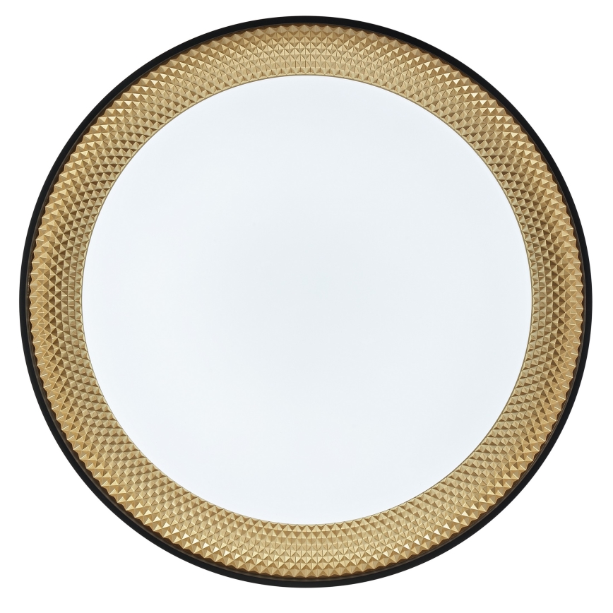 Brilliant - Plafonieră LED dimabilă WALDO LED/36W/230V 3000-6500K Ø 48,5 cm negru/auriu + telecomandă inclusă