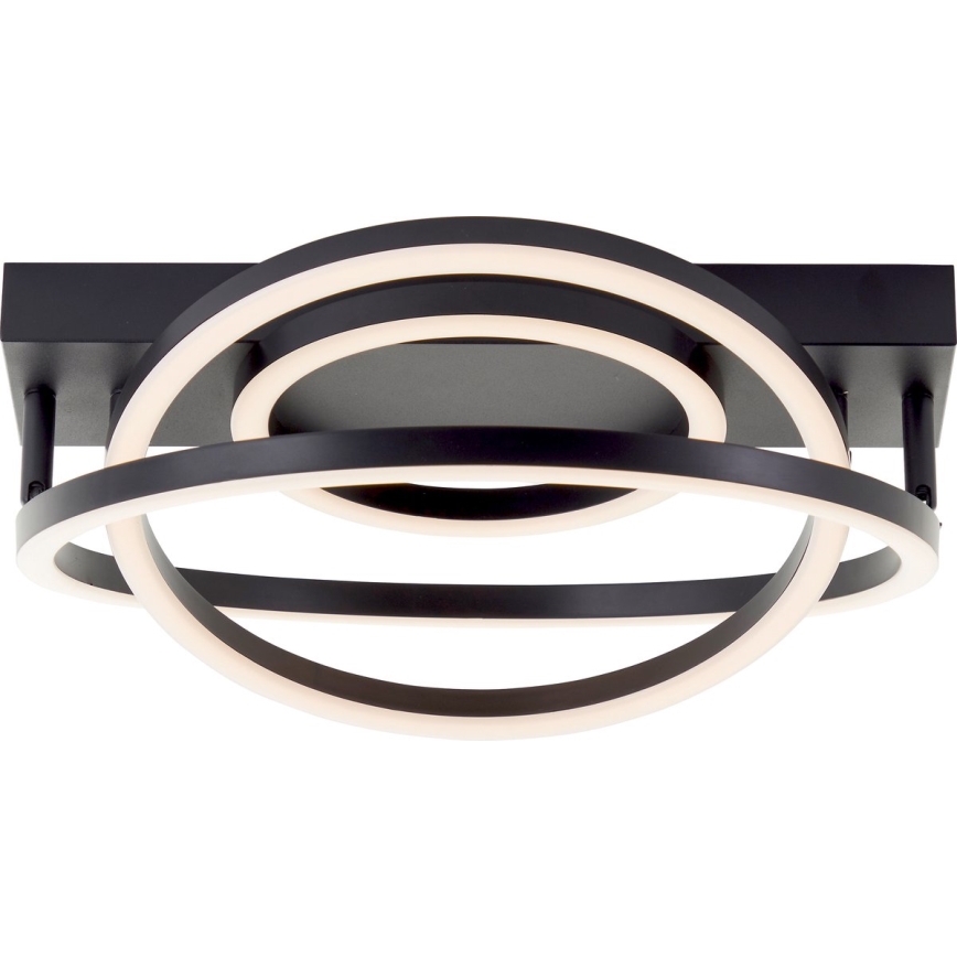 Brilliant - Plafonieră LED dimmabilă PEDLEY LED/36W/230V, neagră