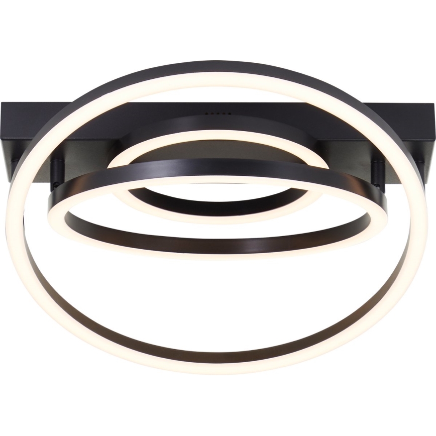 Brilliant - Plafonieră LED dimmabilă PEDLEY LED/36W/230V, neagră