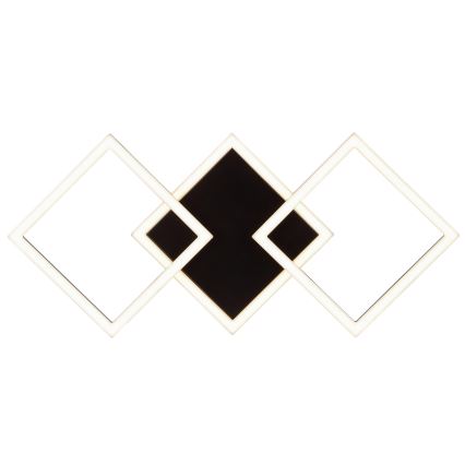 Brilliant - Plafonieră LED JORVIC LED/21W/230V 28x61,5 cm neagră