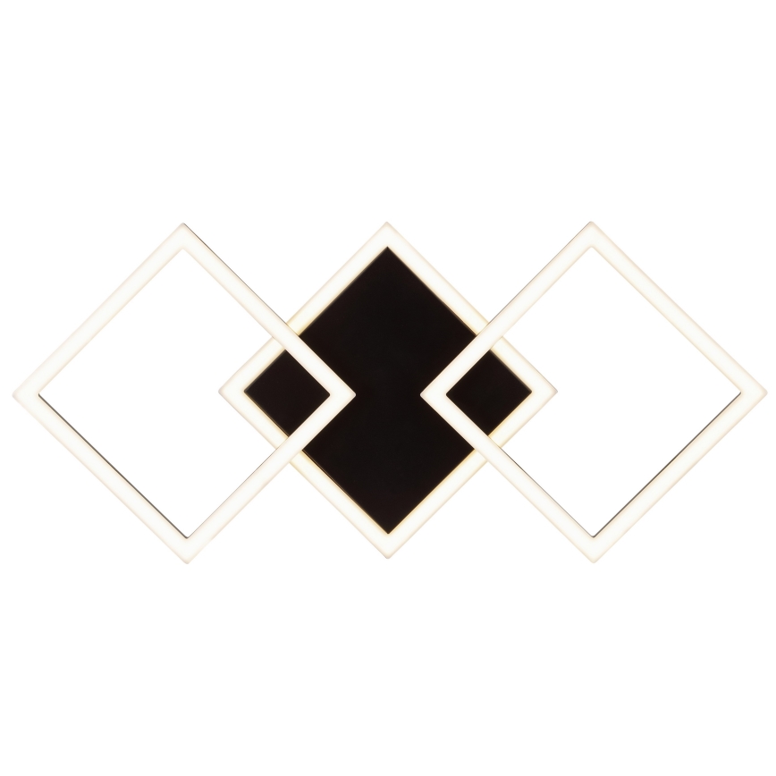 Brilliant - Plafonieră LED JORVIC LED/21W/230V 28x61,5 cm neagră