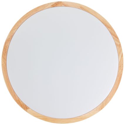 Brilliant - Plafonieră LED LASKOS LED/22W/230V, diam. 38 cm, lemn de hevea